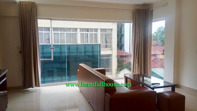 1-bedroom apartment is close to Thong Nhat park and Vincom Tower-Ha Noi for rent