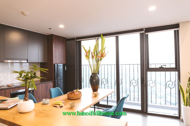 Real estate agent for rent luxury apartments in Pentstudio building in Tay Ho district, Ha Noi