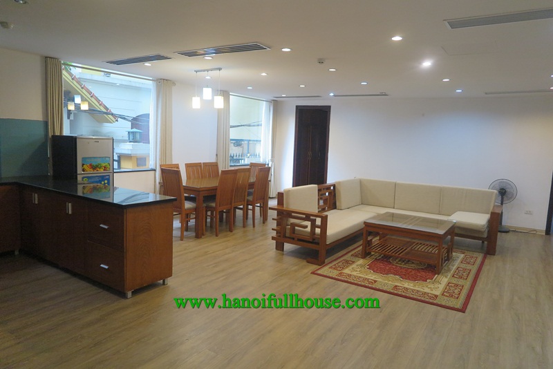 Spacious 2 bedroom apartment in Quang Khanh street for rent.