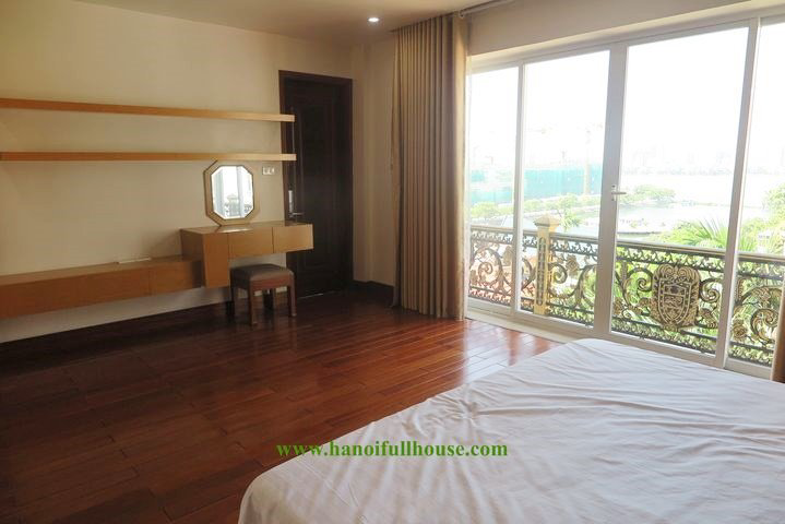 Let to rent 2 bedroom apartment with big balcony on To Ngoc Van str