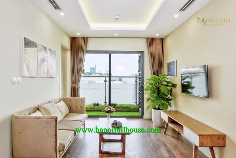 Imperia garden Nguyen Huy Tuong : 2 bedroom,full furnished on high floor