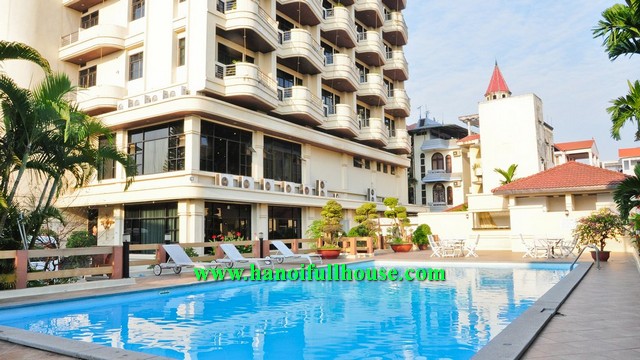 Rental one bedroom apartment in Oriental Palace Tay Ho for long term or short term