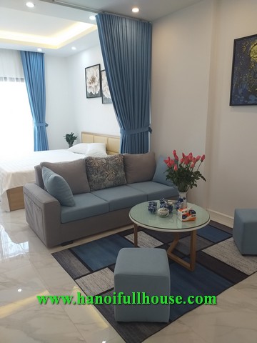 Cho thuê căn hộ studio đẹp, ấn tượng tại D'EL Dorado Phú Thượng, Tân Hoàng Minh, khu đô thị Ciputra, Hà Nội.