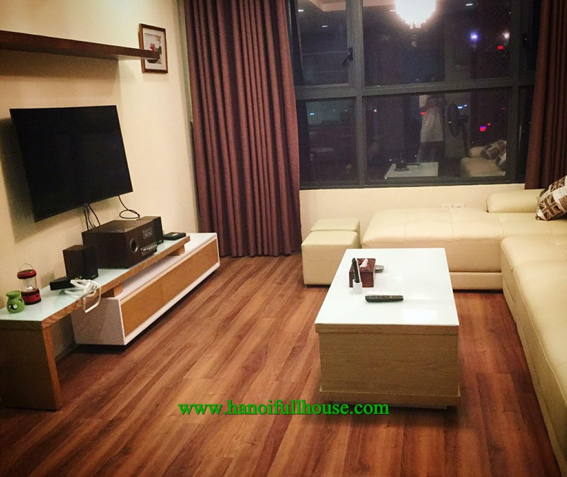Nice apartment in Star City - Le Van Luong building, three big bedrooms, furnished for rent.