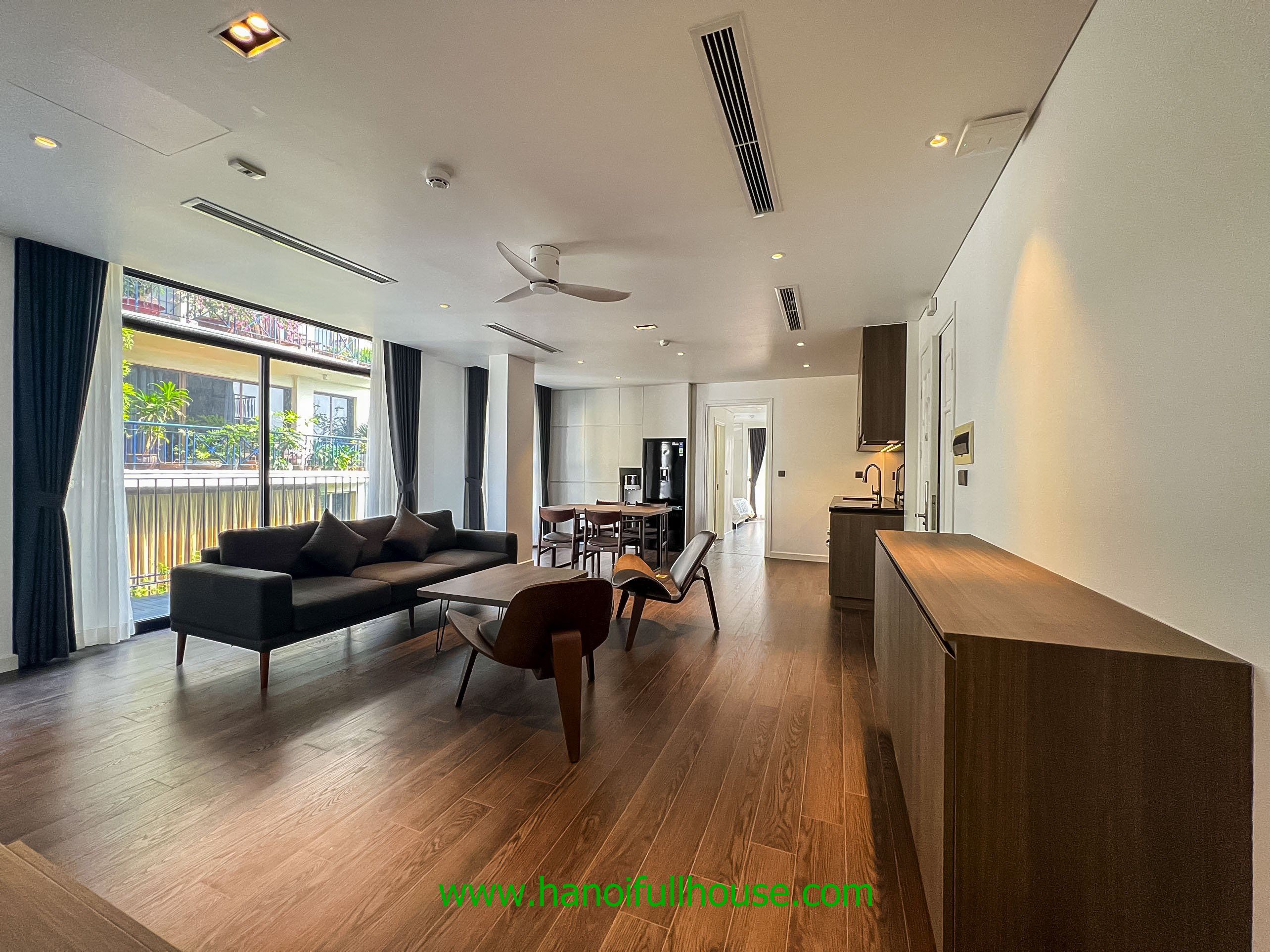 New 2 bedroom apartment, with full service in Ha Noi