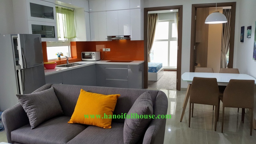 Căn hộ chung cư Ciputra, 2 phòng ngủ, căn góc nhiều ánh sáng, nội thất cao cấp 
