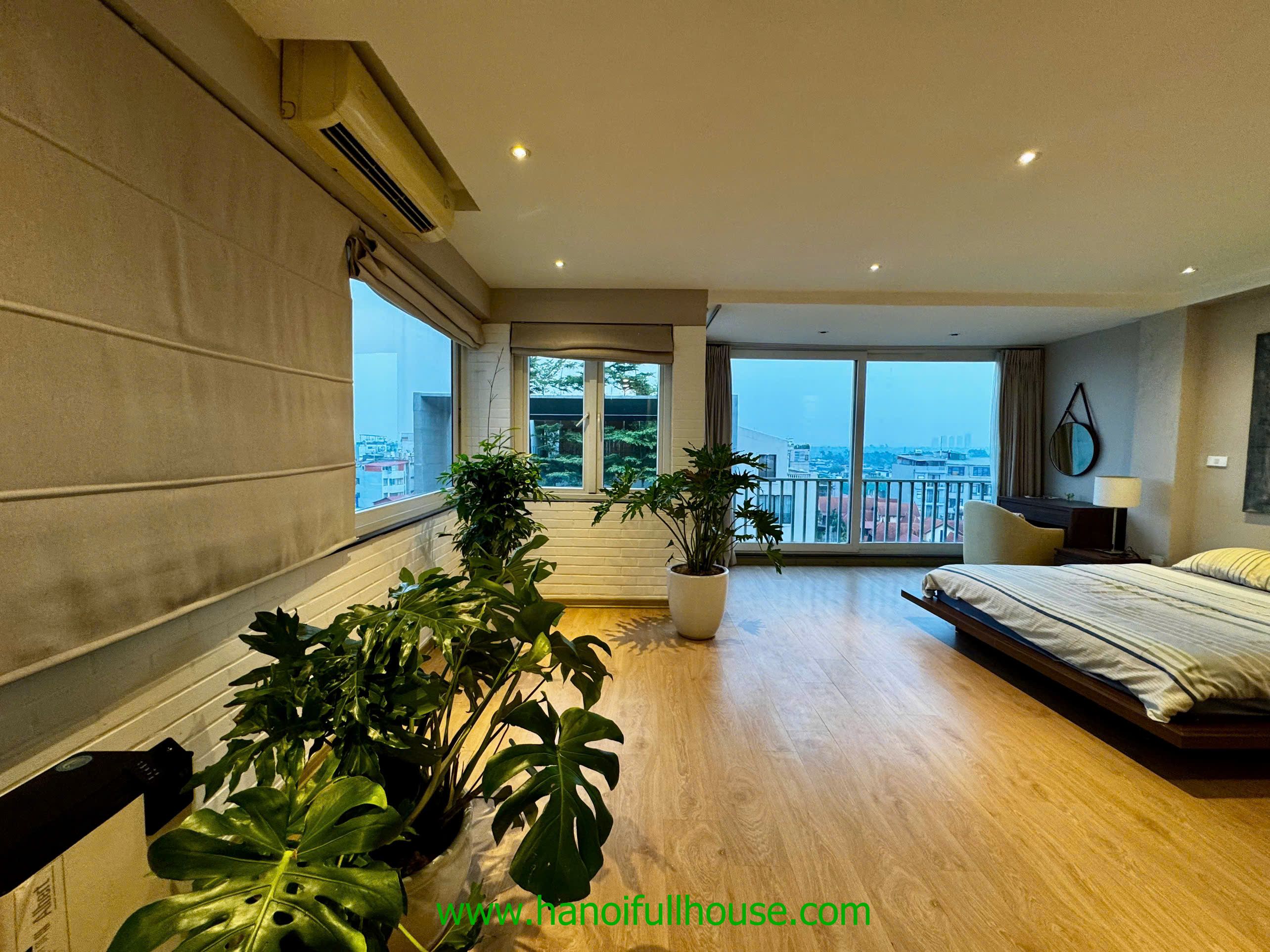 Modern apartment with 2 bedrooms in Tay Ho dist for lease