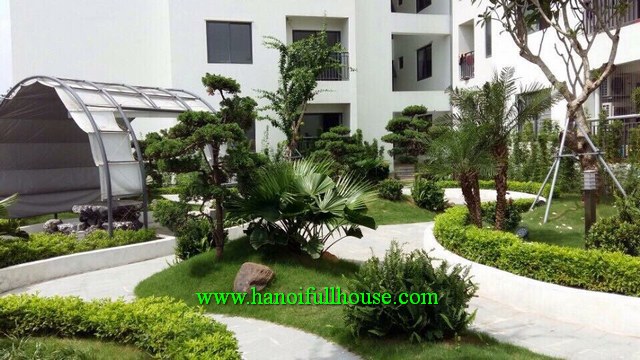Ecolife Tay Ho - 3BR apartment with furnishing and equipment for rent