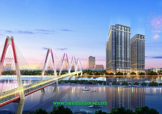 Luxury furnished apartments to rent in Sunshine Riverside buildings Tay Ho district