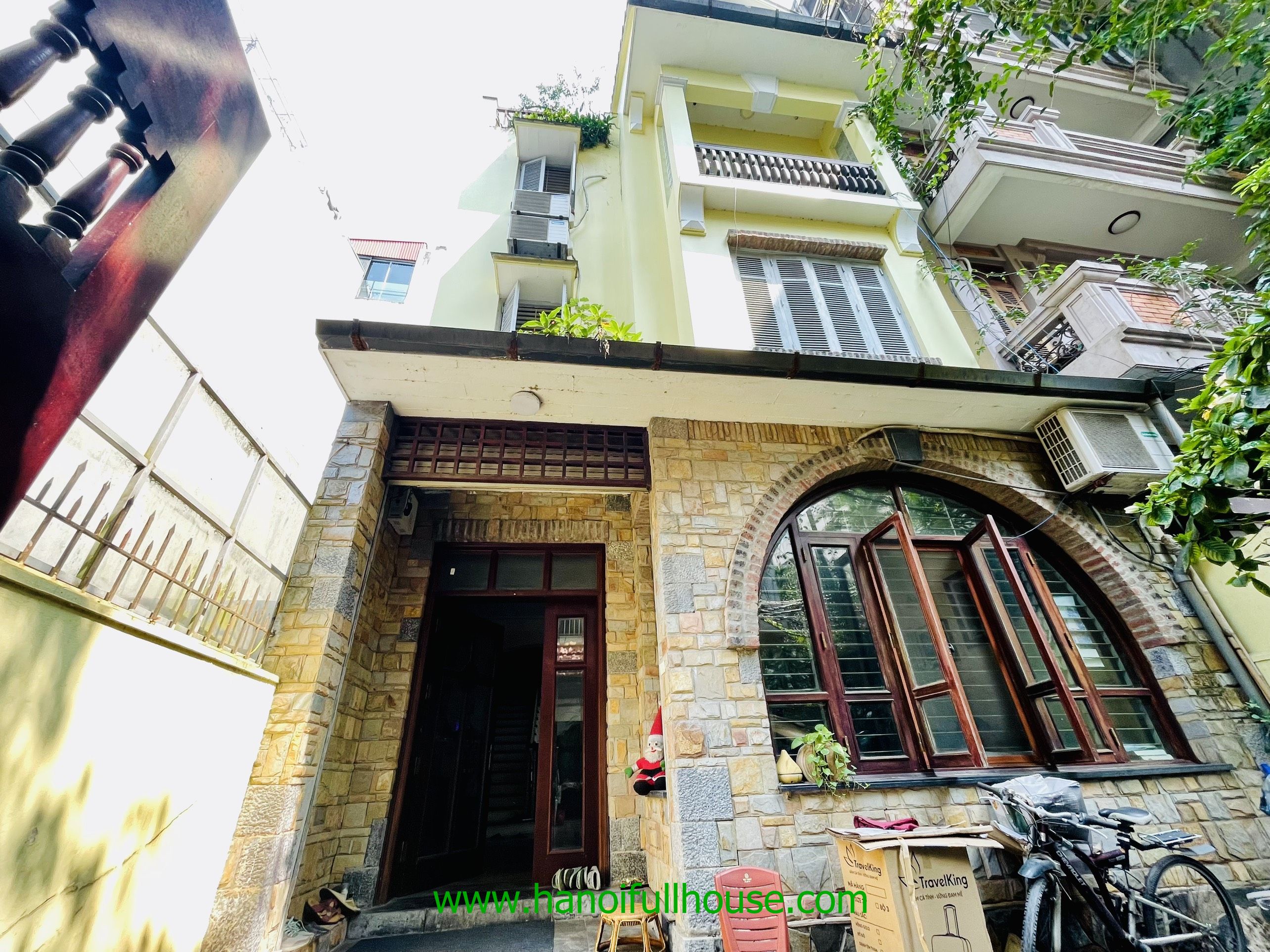 Nice House with 4 bedrooms, modern and Yard garden in Tay Ho