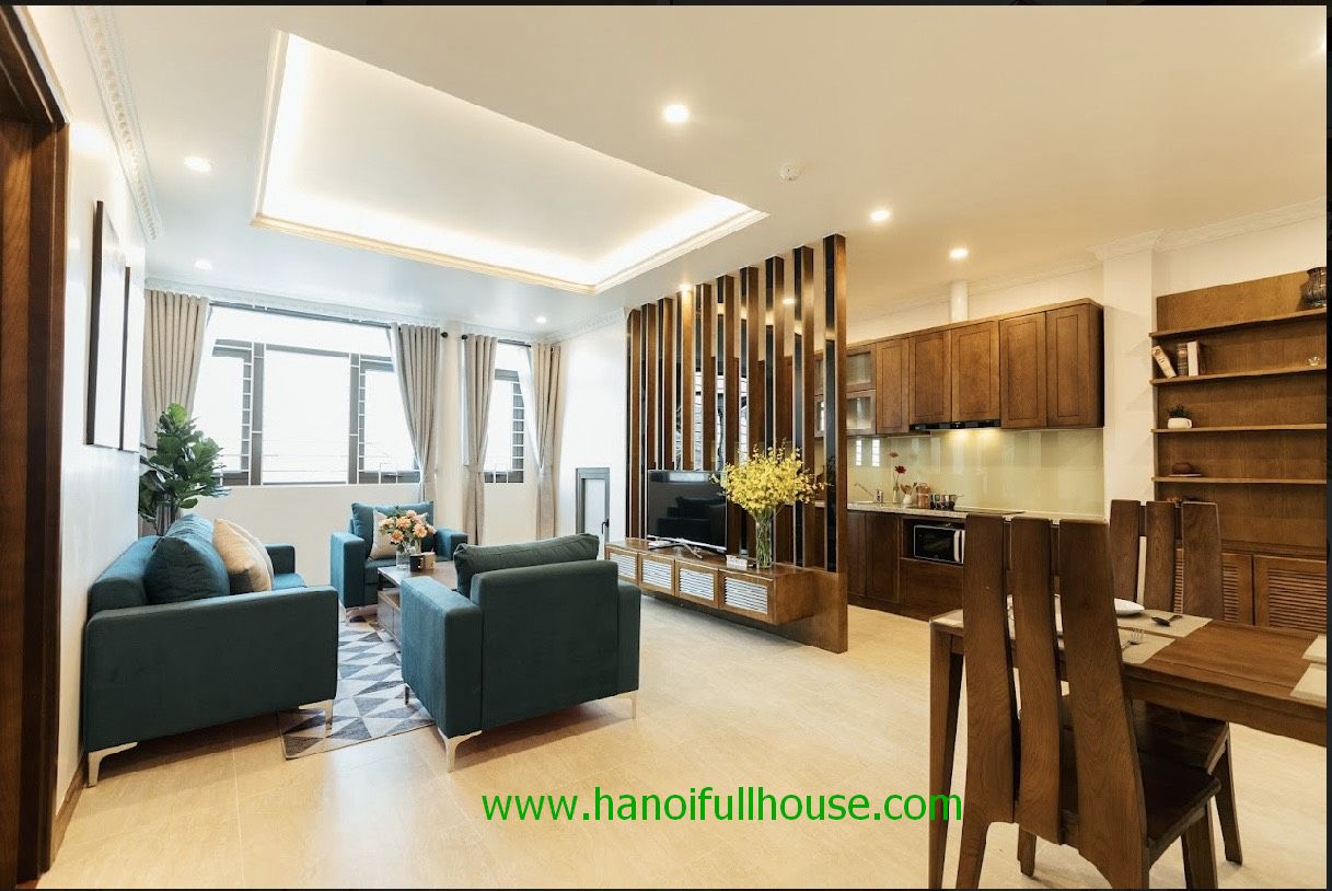 New and modern apartment with 2 bedrooms in Tay Ho for rent