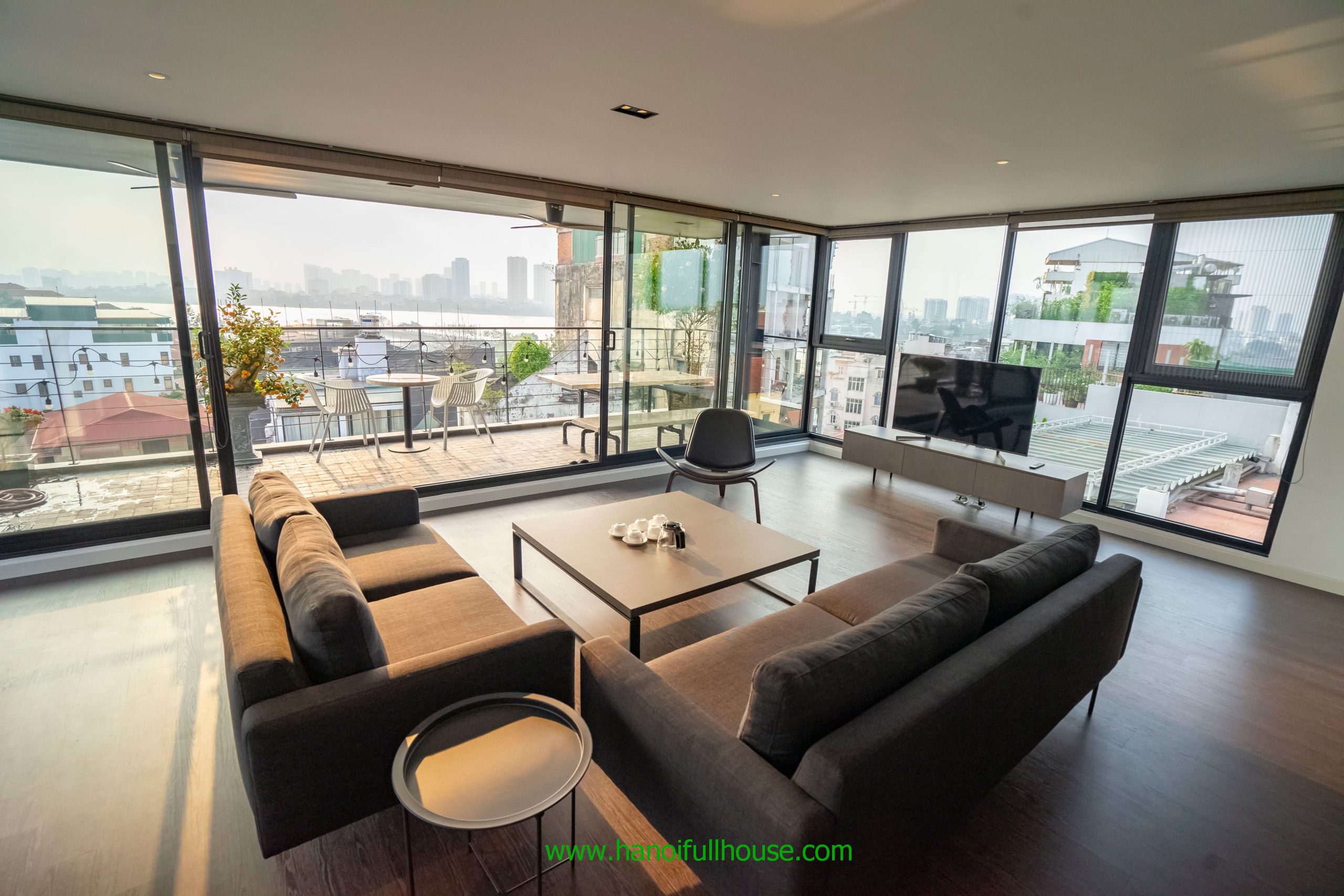 Spacious and luxury Duplex apartment with 3 BRS in Tay Ho