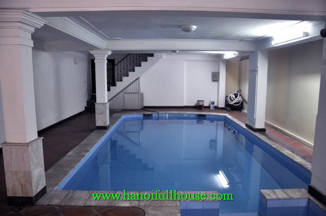 Modern house with European Style for rent in To Ngoc Van street, Tay Ho dist, Ha Noi
