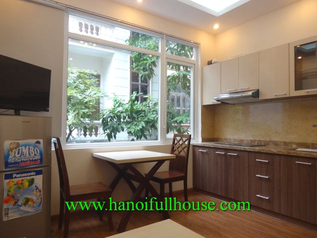 High quality cheap serviced apartment in Xuan Dieu street for lease