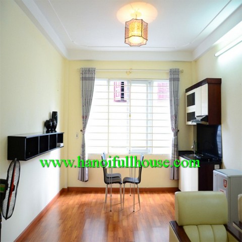Fully furnished cheap serviced apartment for rent in Thuy Khue street, Tay Ho
