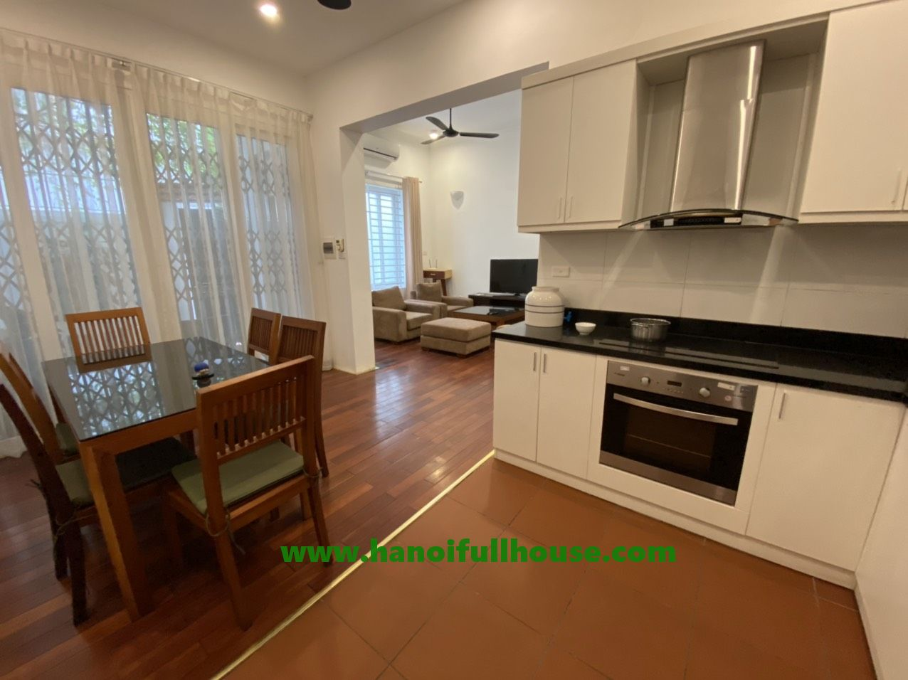 Lovely, quiet 3 bedroom house in the center of Tay Ho district