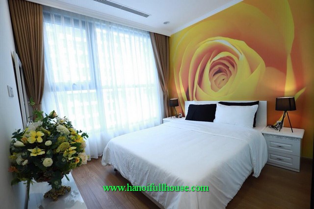 Swimming pool luxury apartment with modernly furnished in Parkhill Hanoi