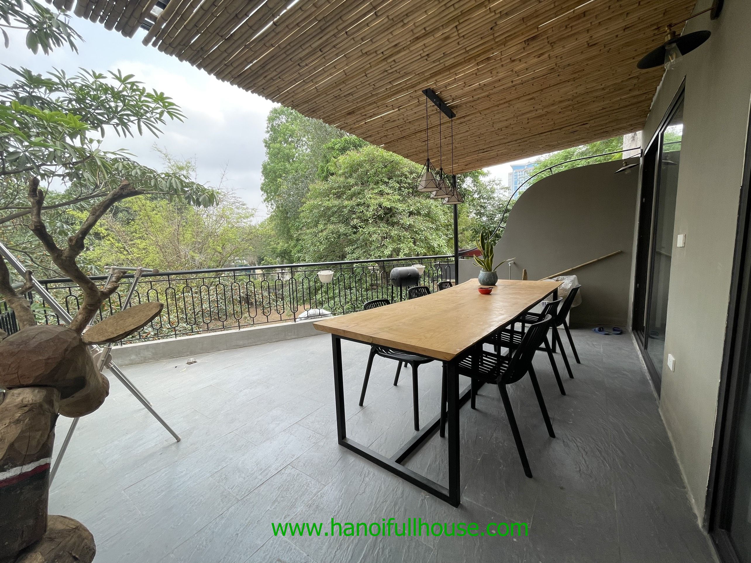 Beautiful house with 3 bedrooms near Thu Le Zoo Park for rent