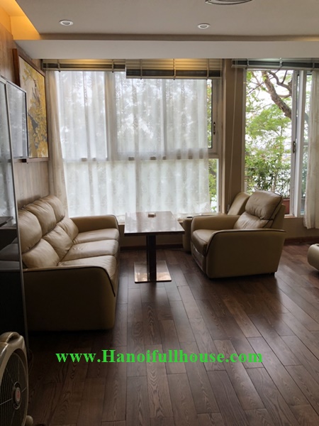 Nice studio with special style for rent at Truc Bach, Ba Dinh dist, Hanoi.