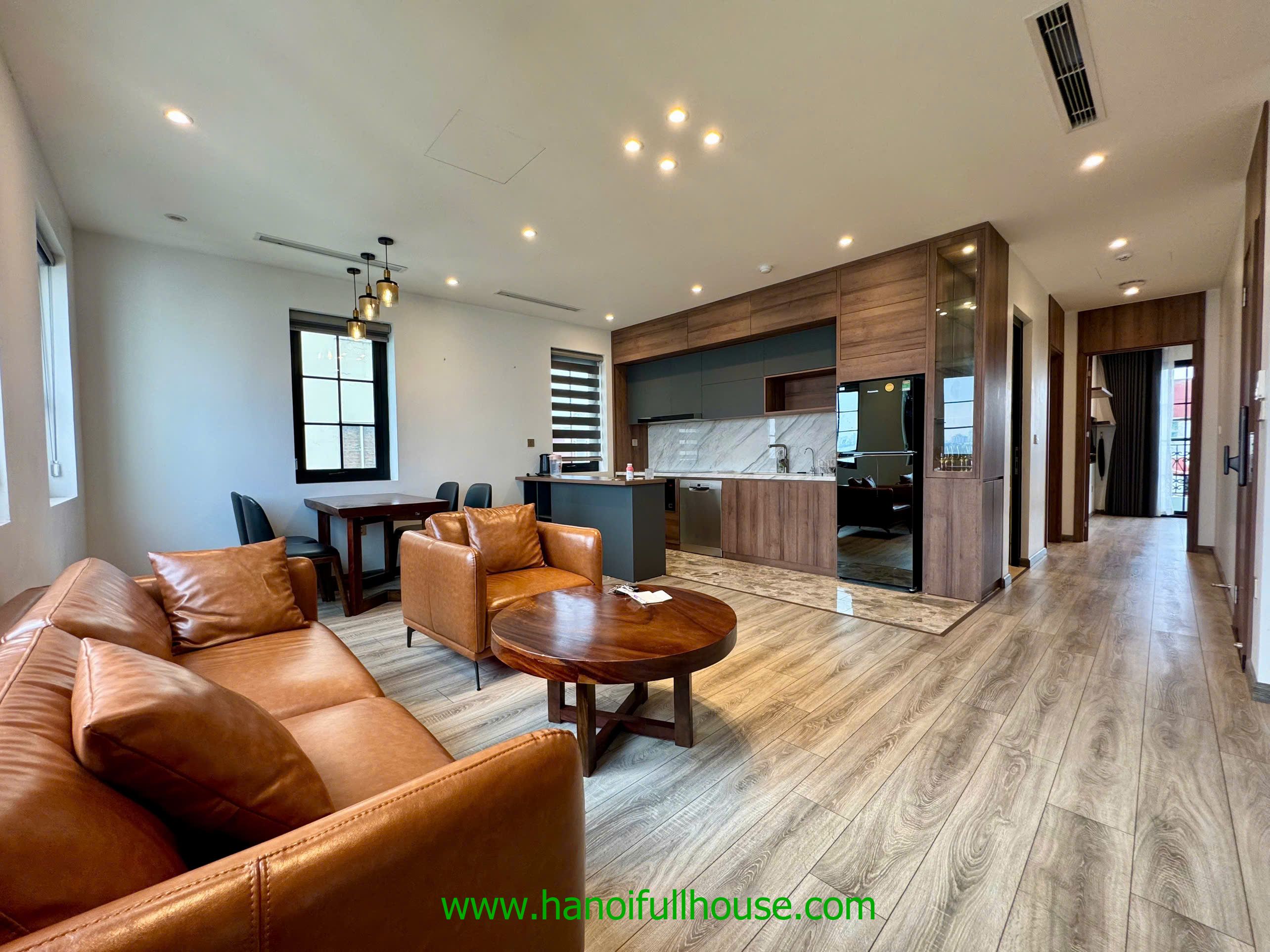 2 bedroom apartment with full of light, modern in Tay Ho