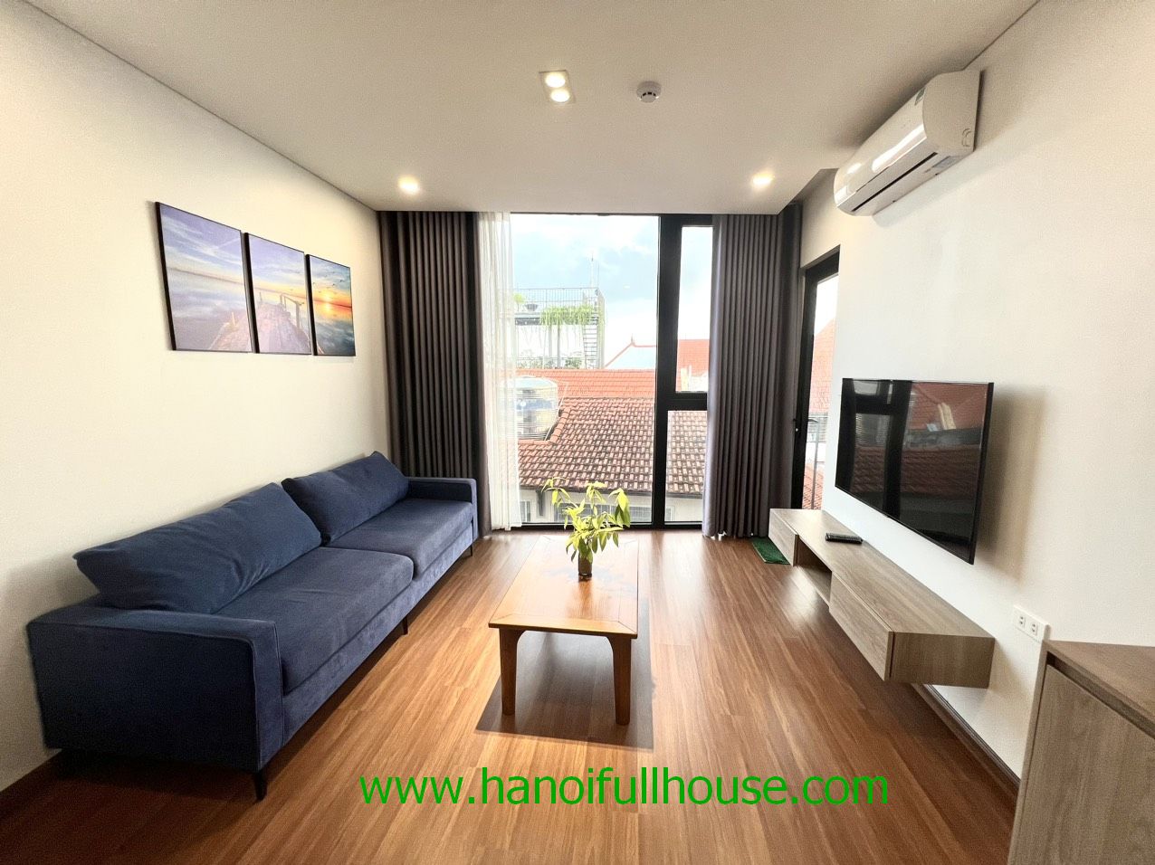 1 bedroom apartment, fully furnished in serviced apartment building