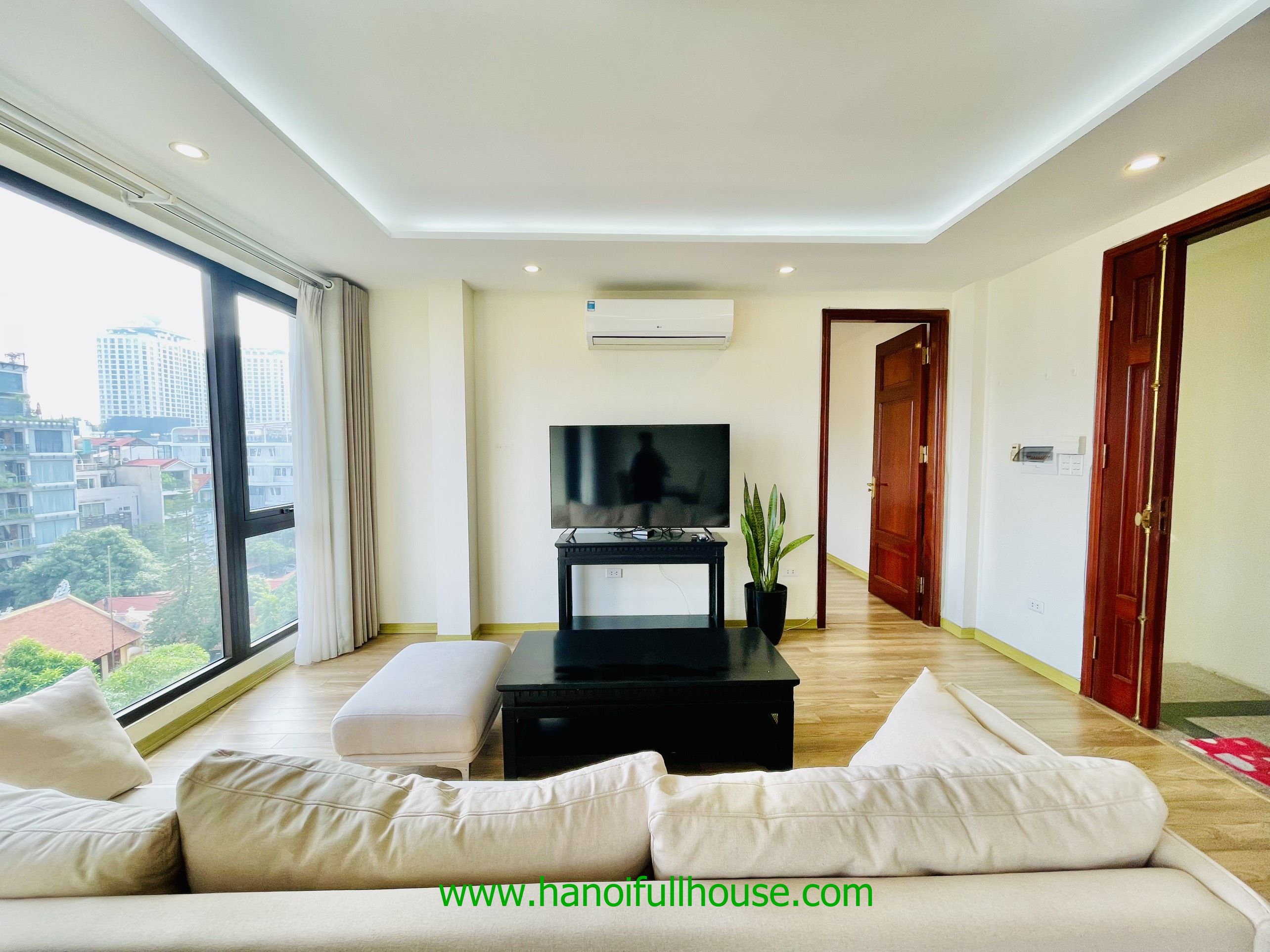 3 bedroom apartment, well equipment on To Ngoc Van str for lease