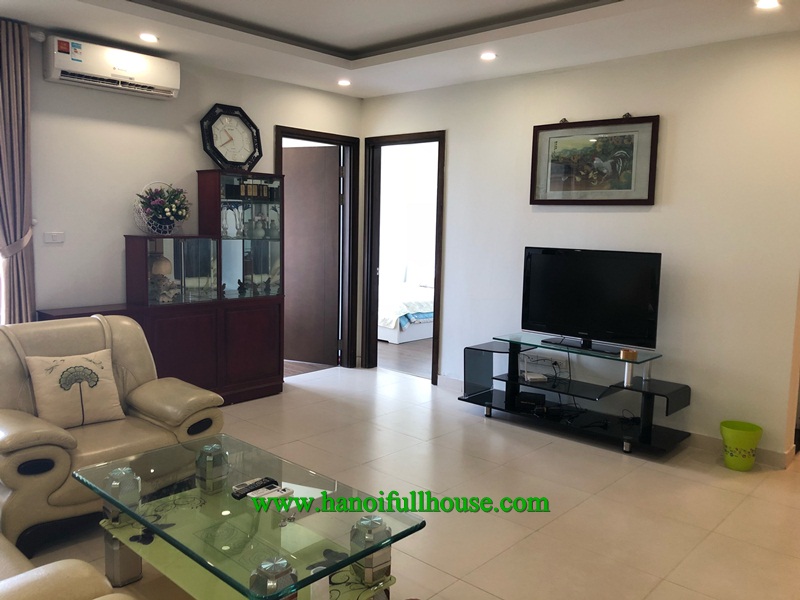 Nice and cheap apartment with 2 bedrooms in FLC 36 Pham Hung building for rent