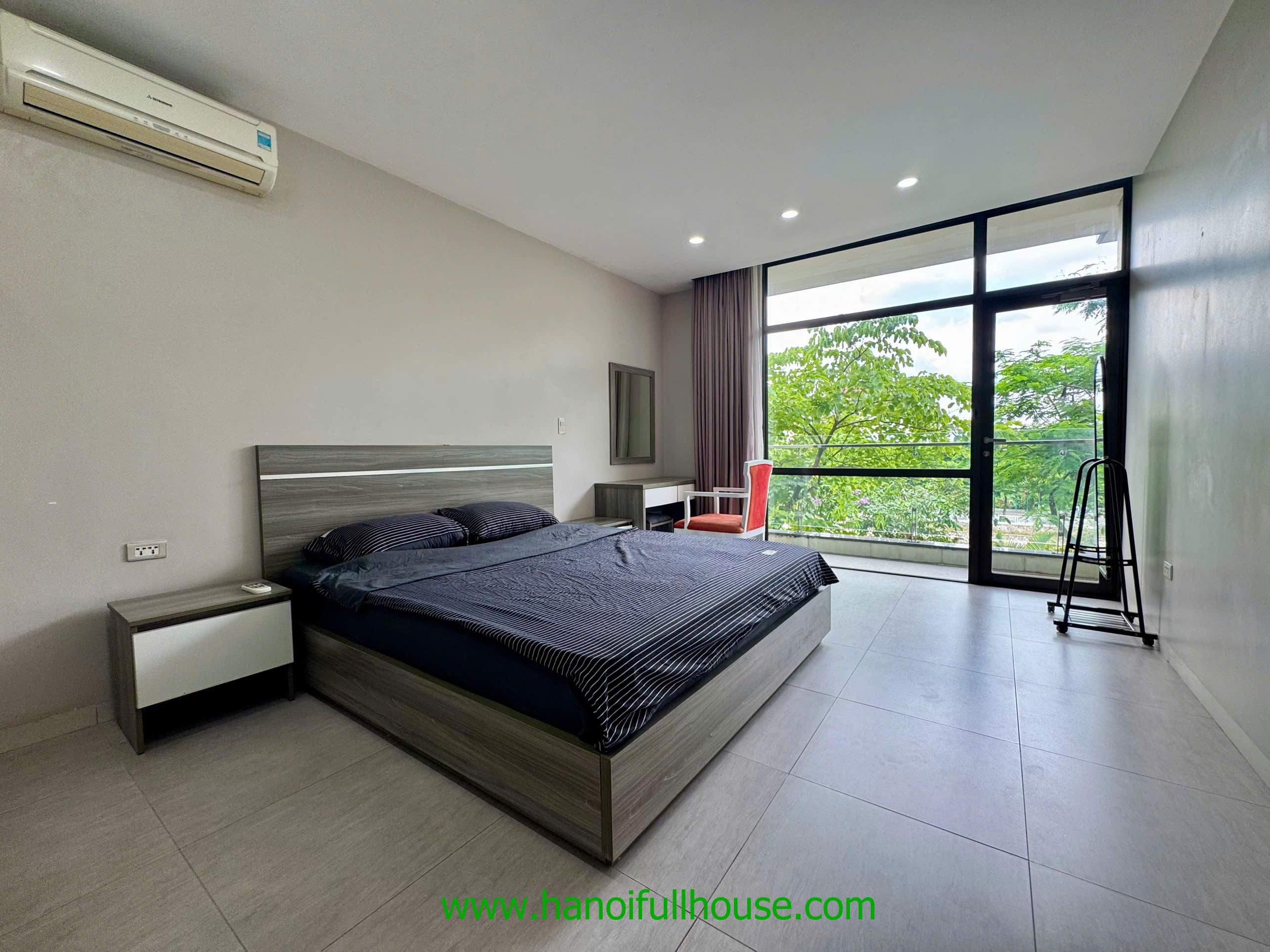 For rent one bedroom serviced apartment in Tay Ho dist