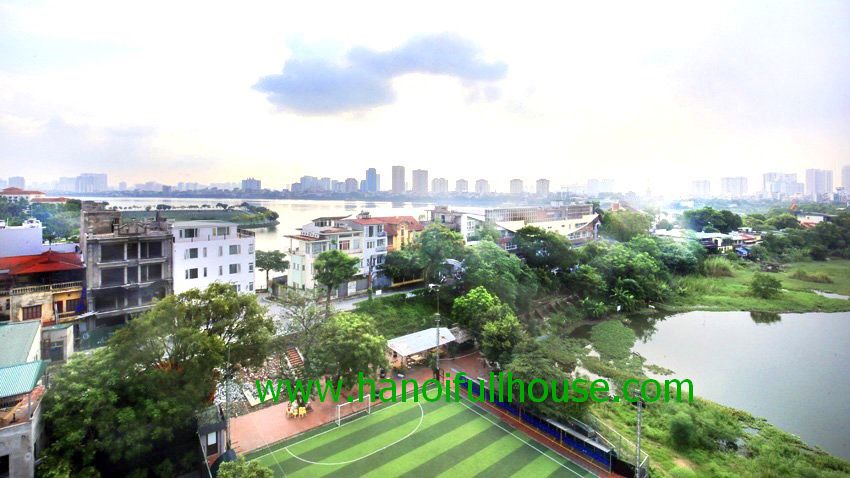 2 bedroom apartment with lake view on To Ngoc Van str for rent