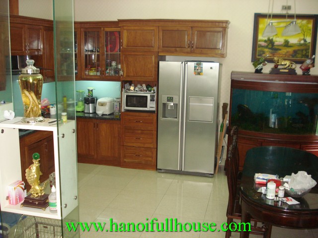 4 bedroom nice house with garage for rent in Ngoc Khanh street, Ba Dinh dist