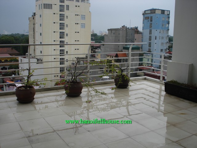 A Luxurious duplex serviced apartment with 2 bedrooms for rent in Ba Dinh-Hanoi
