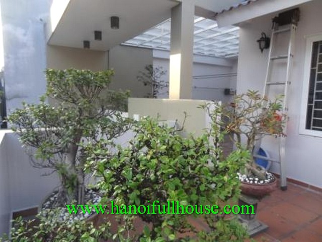 Ba Dinh Housing rental. This is 3 bedroom house with nice terraces, balconies