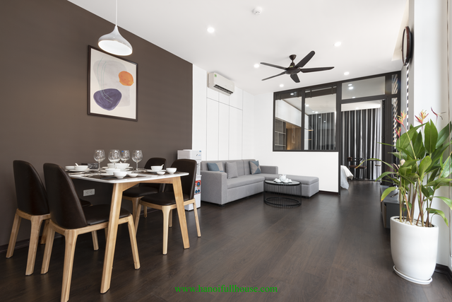 Căn hộ 1 phòng ngủ xinh xắn với thiết kế cho người Nhật ở quận Ba Đình