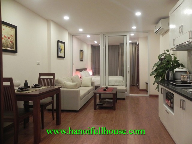 A brand-new serviced apartment in Cau Giay dist for rent