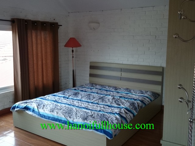 Duplex serviced apartment with 2 bedroom, furnished, price is 550$/month