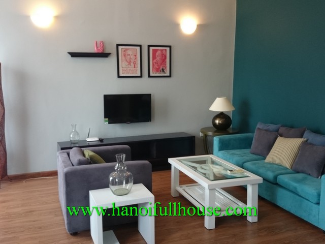 Balcony serviced apartment in Nghi tam, 2 bedroom, fully furnished