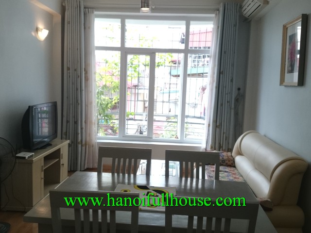 Cheap serviced apartment in Tran Phu, Ba Dinh dist to rent