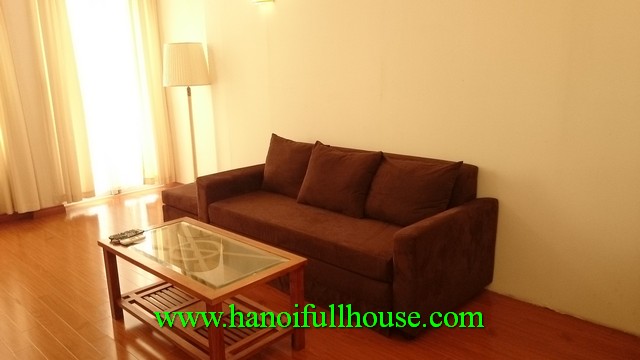 Hanoi center serviced apartment with one bedroom nearby Thong Nhat park to let