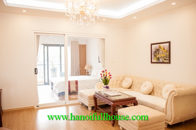 Stunning serviced apartment in Hanoi centre for rent with one bedroom, furnished