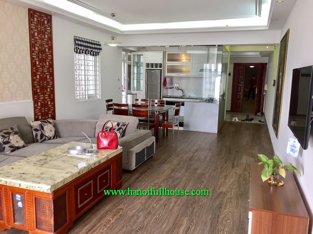 Big high-rise apartment with 3 bedroom, furnished, bight and cheap price