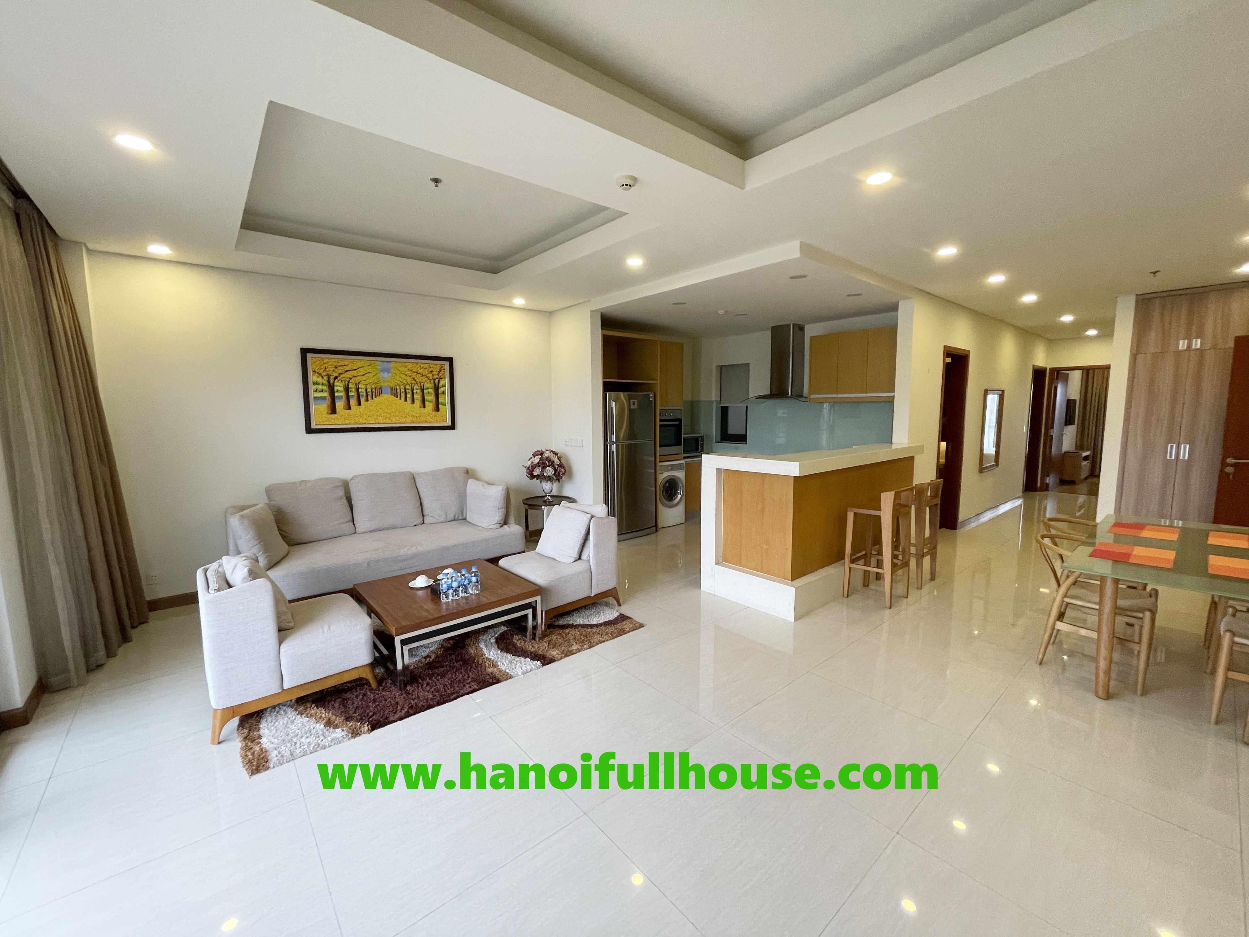 Elegant & spacious 2-BR serviced apartment on Trinh Cong Son street