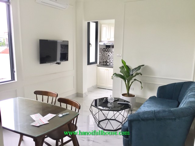 Lovely one bedroom apartment in a brand new building in Ba Dinh center