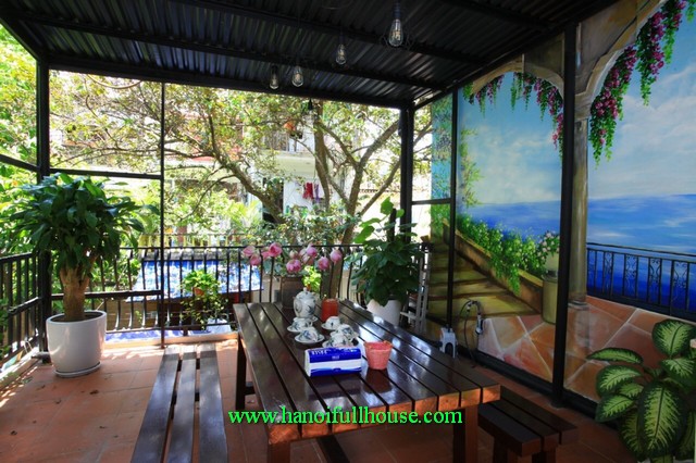Căn nhà riêng tuyệt đẹp nằm ở trung tâm quận Hoàn Kiếm, Hà Nội cho người Nước Ngoài thuê ở
