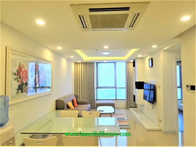 Thang Long Number One- Two bedroom condo with full luxury furnishing for lease