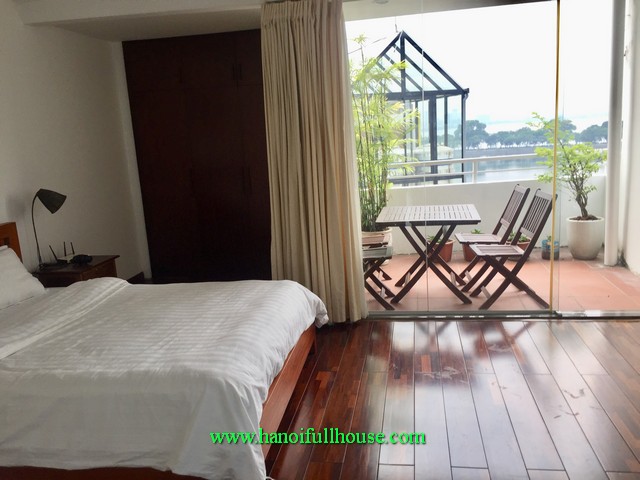 A duplex apartment 3 bedroom in Truc Bach Lake, Ba Dinh district, Ha Noi
