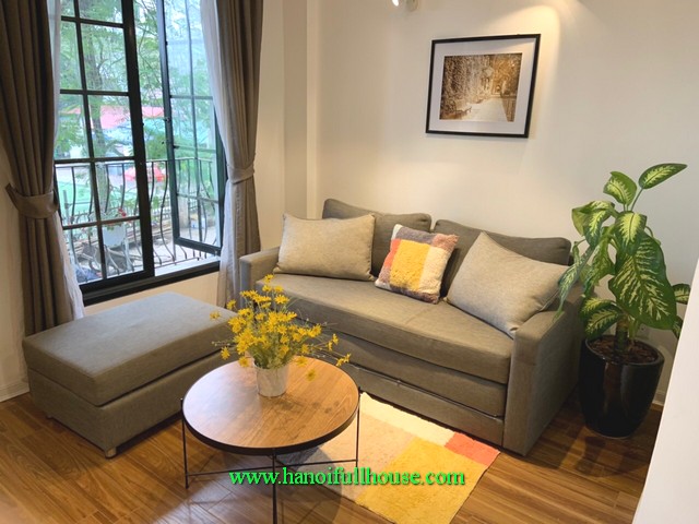 High quality furnishings and far view apartment 1-bedroom in Trinh Cong Son Street, Tay Ho