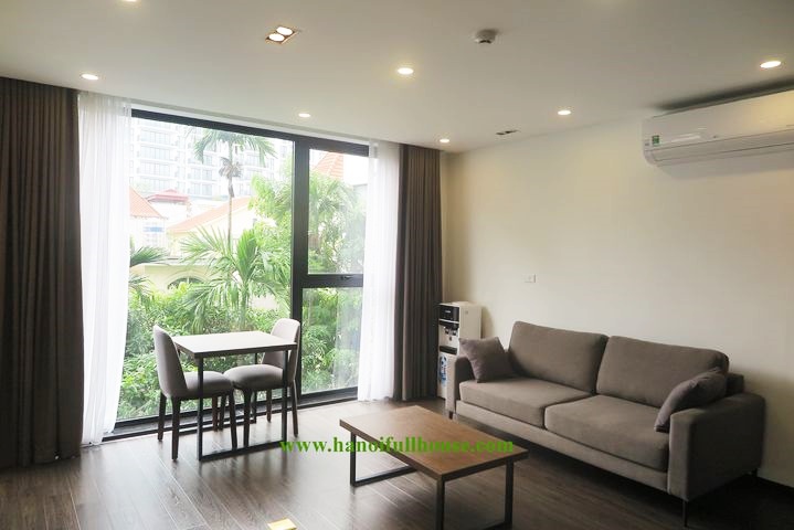Separate one bedroom apartment for rent in Tay Ho, full of light 