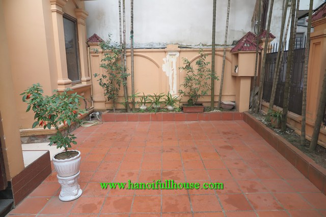 European house with 4 bedrooms, full of natural lights and nice view in Tay Ho for lease