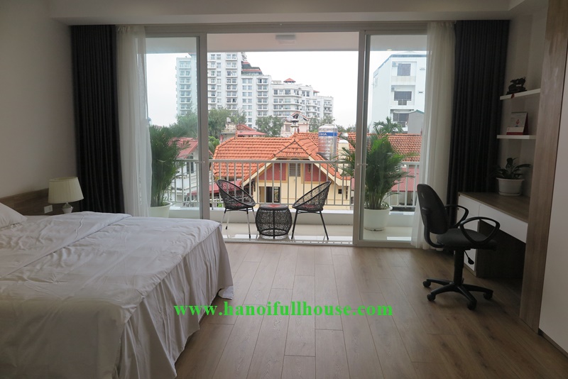 The new 02 bedrooms flat with a lots of natural light on Dang Thai Mai street, Tayho, Hanoi