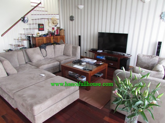 Full service apartment 03 bedroom in Yen Phu village, Tay Ho district, HN